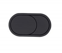 Tavistock Oval Toilet Flush Button - Black