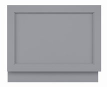 Bayswater Plummett Grey 750mm End Bath Panel