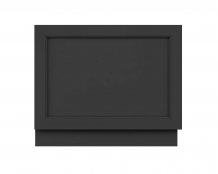 Bayswater Matt Black 700mm End Bath Panel