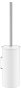 Keuco Collection Moll Toilet Brush Set with Synthetic Insert - Chrome/White