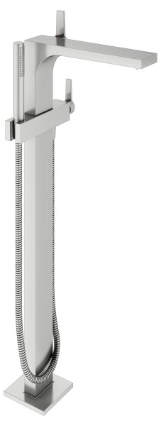 Keuco Edition 11 Single Lever Bath Mixer Free-Standing - Stainless Steel