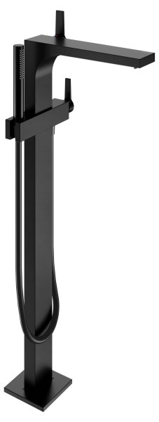 Keuco Edition 11 Single Lever Bath Mixer Floor Model - Matt Black