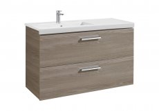 Roca Prisma 2 Drawer Bathroom Furniture