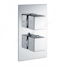 RAK Square Chrome Concealed Shower Valves