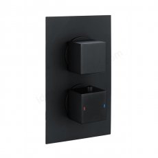 RAK Square Black Concealed Shower Valves