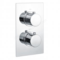 RAK Round Chrome Concealed Shower Valves