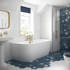 BC SolidBlue Monreale Baths