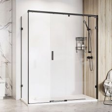 Roman Liberty 10mm Sliding Door with Side Panel 