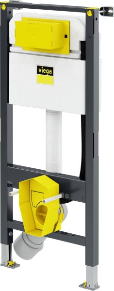 Viega Prevista Dry 1120mm Wall-Hung WC Frame with Shower Connection