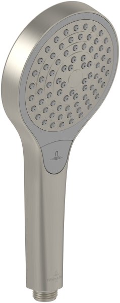 Villeroy & Boch Verve Round 3 Spray Hand Shower - Matt Brushed Nickel