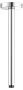 Keuco 300mm Ceiling Mounted Shower Arm with Round Rosette - Chrome