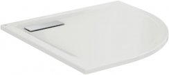 Ideal Standard Ultraflat New 900 x 900mm Quadrant Shower Tray with Waste - Gloss White