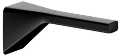 Keuco Aveno Spare Toilet Roll Holder - Matt Black