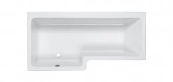 Carron Quantum 1600 x 700/850mm Left Hand Acrylic Shower Bath