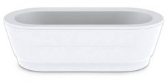 Kaldewei Classic Duo Oval Wide 1800 x 800mm Bath with Moulded Panel