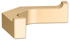 Keuco Edition 11 Double Robe Hook - Brushed Brass