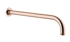 Vitra Origin 350mm Wall-Mounted Shower Arm - Soft Copper
