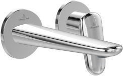 Villeroy & Boch Antao Wall-Mounted Single-Lever Basin Mixer - Chrome