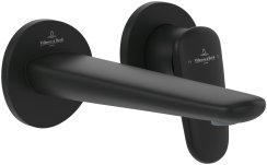 Villeroy & Boch Antao Wall-Mounted Single-Lever Basin Mixer - Matt Black