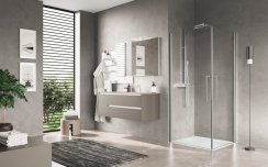 Novellini Young Plus 2G Hinged Shower Door