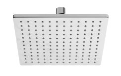Vitra Rain Q 220mm Square Showerhead - Chrome