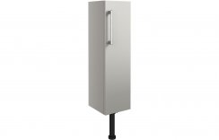 Purity Collection Aurora 200mm Slim Base Unit - Light Grey Gloss