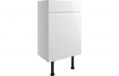 Purity Collection Valento 500mm Basin Unit - White Gloss