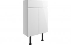 Purity Collection Valento 500mm Slim Basin Unit - White Gloss