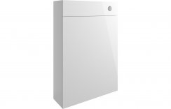 Purity Collection Valento 600mm Slim Toilet Unit - White Gloss