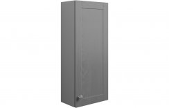 Purity Collection Belinda 300mm 1 Door Wall Unit - Grey Ash