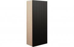 Purity Collection Textura 300mm 1 Door Wall Unit - Matt Graphite Grey