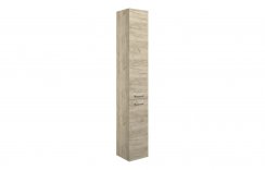 Purity Collection Verona 350mm Floor Standing 2 Door Tall Unit - Oak