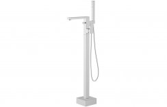 Purity Collection Zenna Floor Standing Bath/Shower Mixer - Chrome