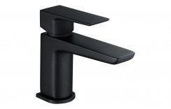 Purity Collection Bari Cloakroom Basin Mixer & Waste - Matt Black