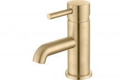 Purity Collection Padua Basin Mixer & Waste - Brushed Brass