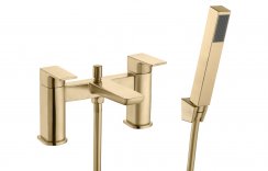 Purity Collection Bari Bath/Shower Mixer - Brushed Brass