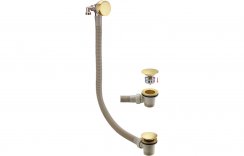 Purity Collection Bath Filler Waste & Overflow - Brushed Brass