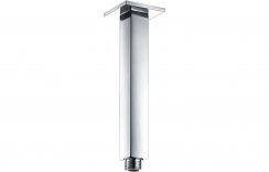 Purity Collection Square Ceiling Arm 180mm - Chrome