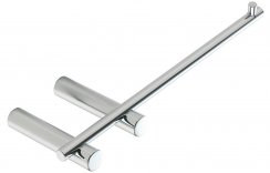 Purity Collection Martino Toilet Roll Holder - Chrome