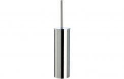 Purity Collection Martino Wall Mounted Toilet Brush Holder - Chrome