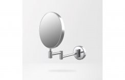 Purity Collection Anzu Round Cosmetic Mirror - Chrome