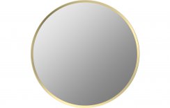 Purity Collection Kento 500mm Round Mirror - Brushed Brass