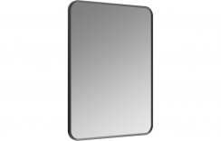 Purity Collection Kento 600x800mm Rectangular Mirror - Matt Black