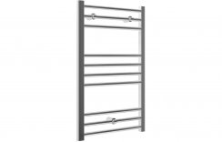 Purity Collection Gradia Straight 30mm Ladder Radiator 500 x 800mm - Chrome