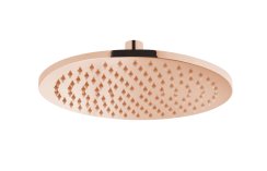 Vitra Origin 250mm Rain Showerhead - Soft Copper