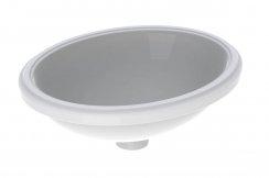 Geberit VariForm 420mm Oval Undercounter Basin - No Overflow