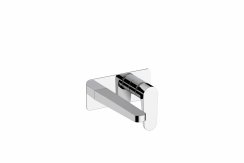 RAK Ischia Wall Mounted Basin Mixer With Back Plate - Chrome