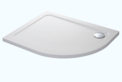 Mira Flight Safe 1000 x 800mm Offset Quadrant Shower Tray