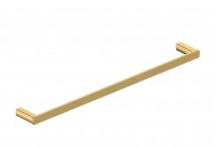 RAK Petit Square 450mm Towel Bar - Gold