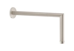 Vitra Origin 90 Degree Connection Pipe - Brushed Nickel